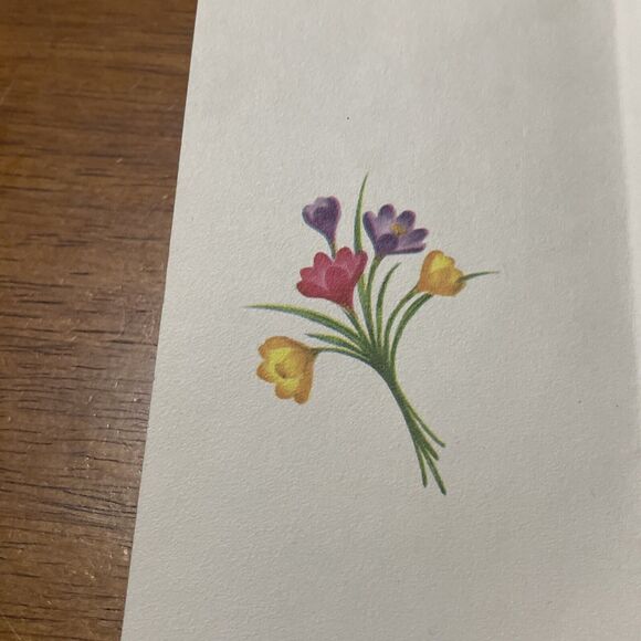 Vtg Rust Craft Easter Greeting Card Daughter Glitter - Picture 7 of 12